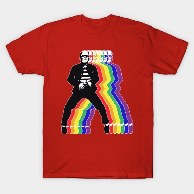 Frankenrainbow T-Shirt by EnchantedTikiTees